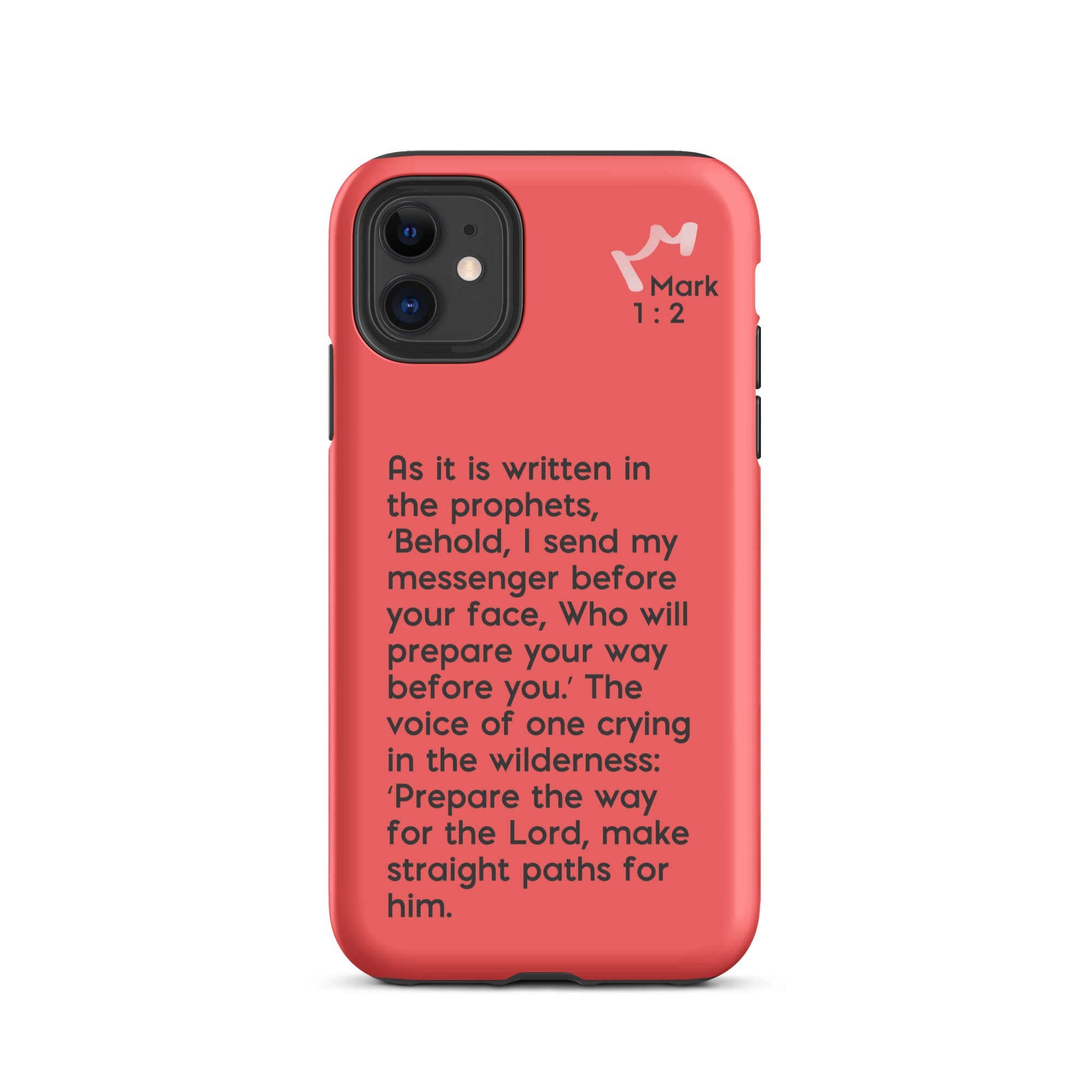 iPhone Case - Mark 1:2-3