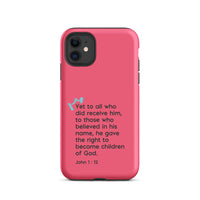 iPhone Case - John 1:12