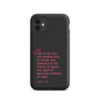 iPhone Case - John 1:12