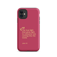 iPhone Case - John 1:9