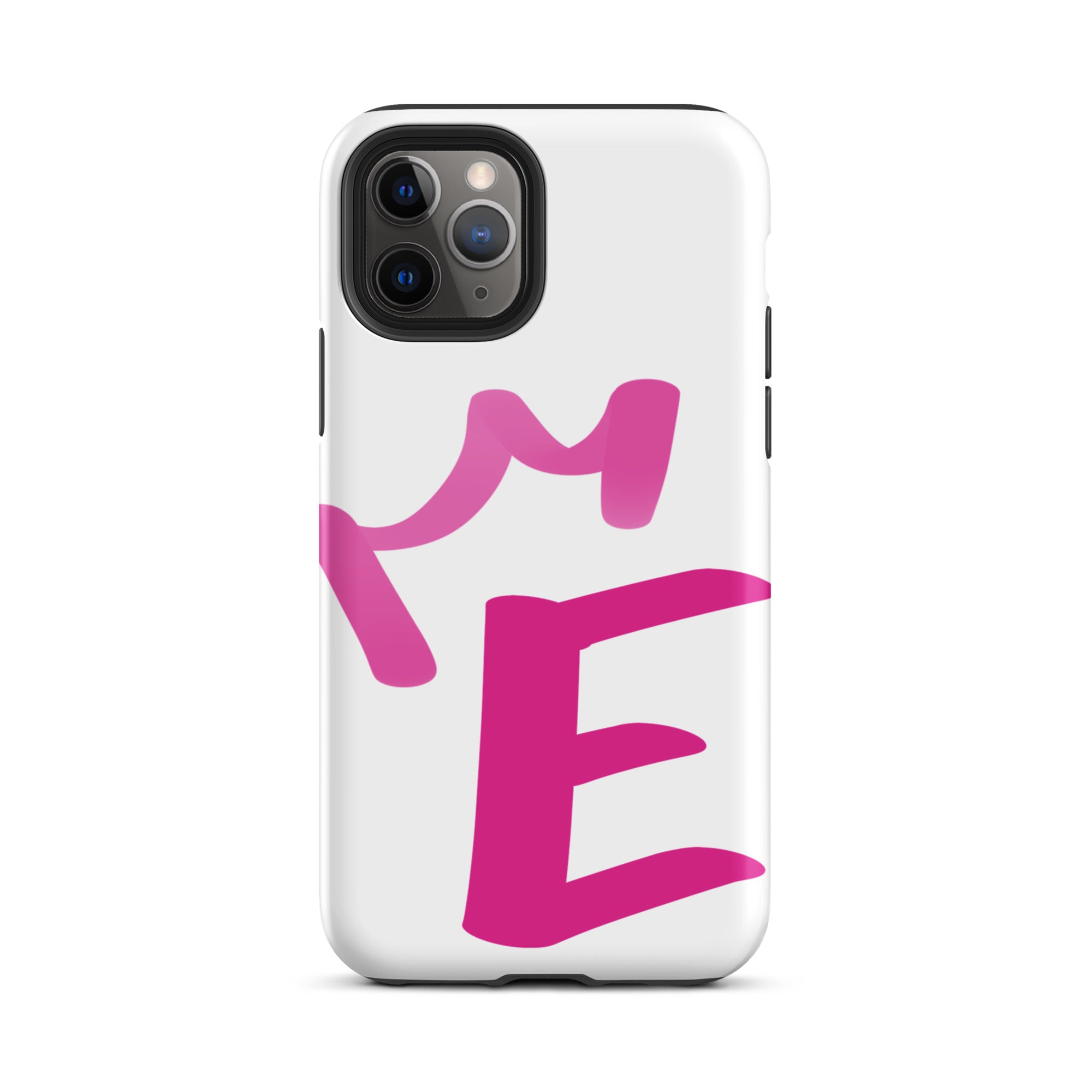 iPhone Case White - Letter E