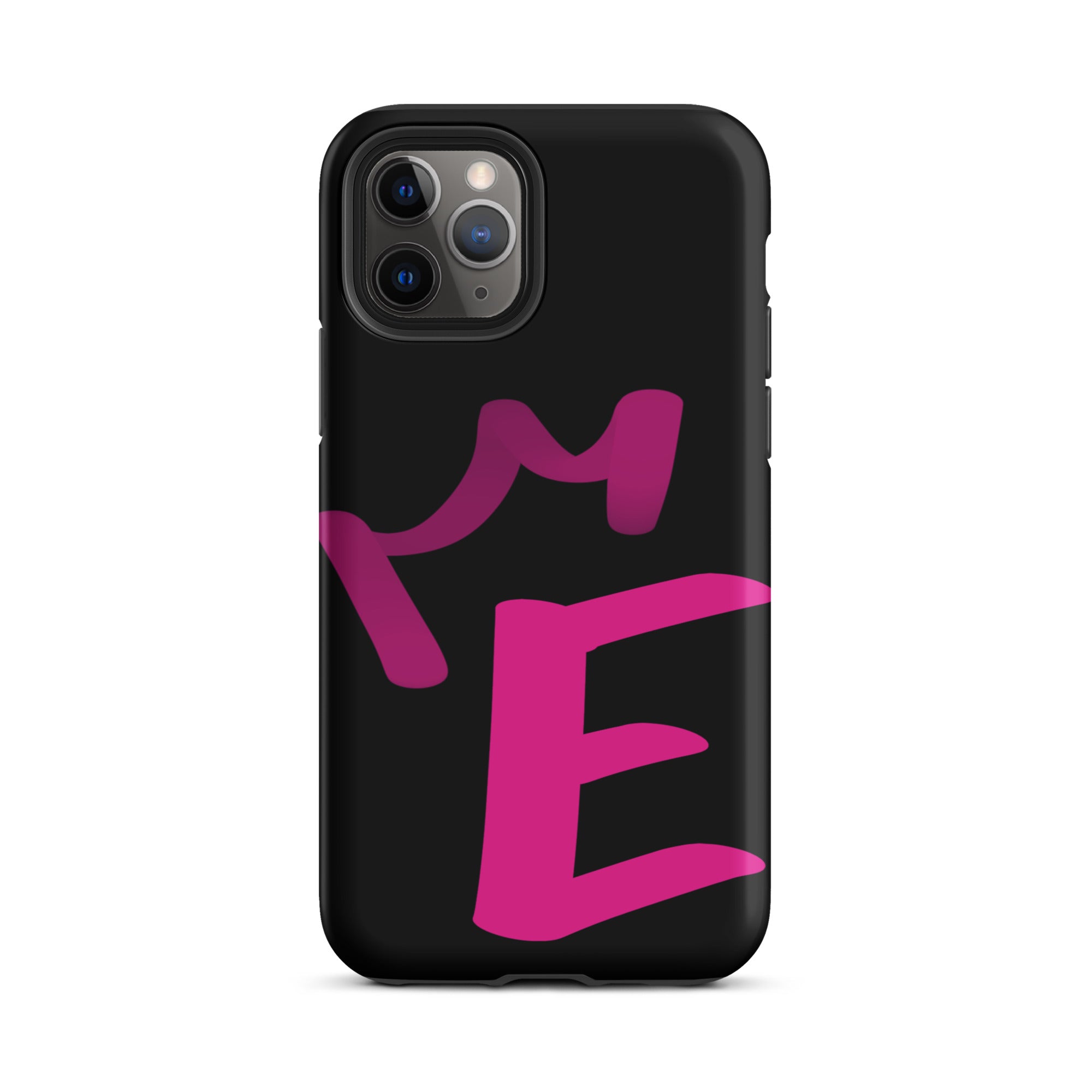 iPhone Case Black - Letter E