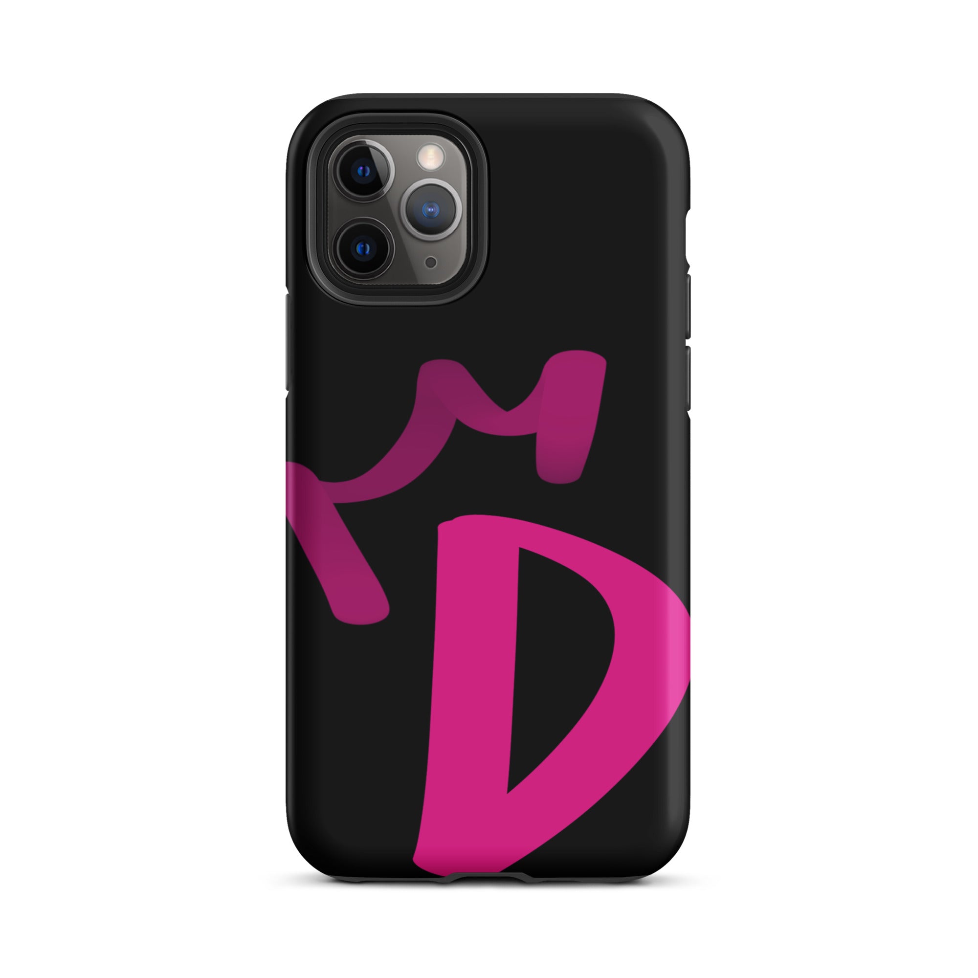 iPhone Case Black - Letter D