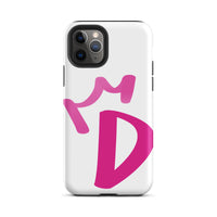 iPhone Case White - Letter D