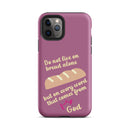 iPhone Case - Deuteronomy 8:3