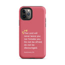 iPhone Case - Deuteronomy 31:8