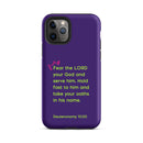 iPhone Case - Deuteronomy 10:20