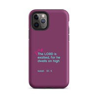 iPhone Case - Isaiah 33:5