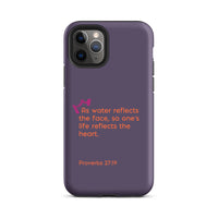 iPhone Case - Proverbs 27:19