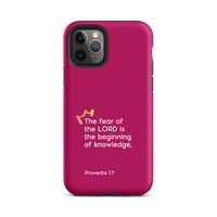 iPhone Case - Proverbs 1:7