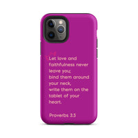 iPhone Case - Proverbs 3:3