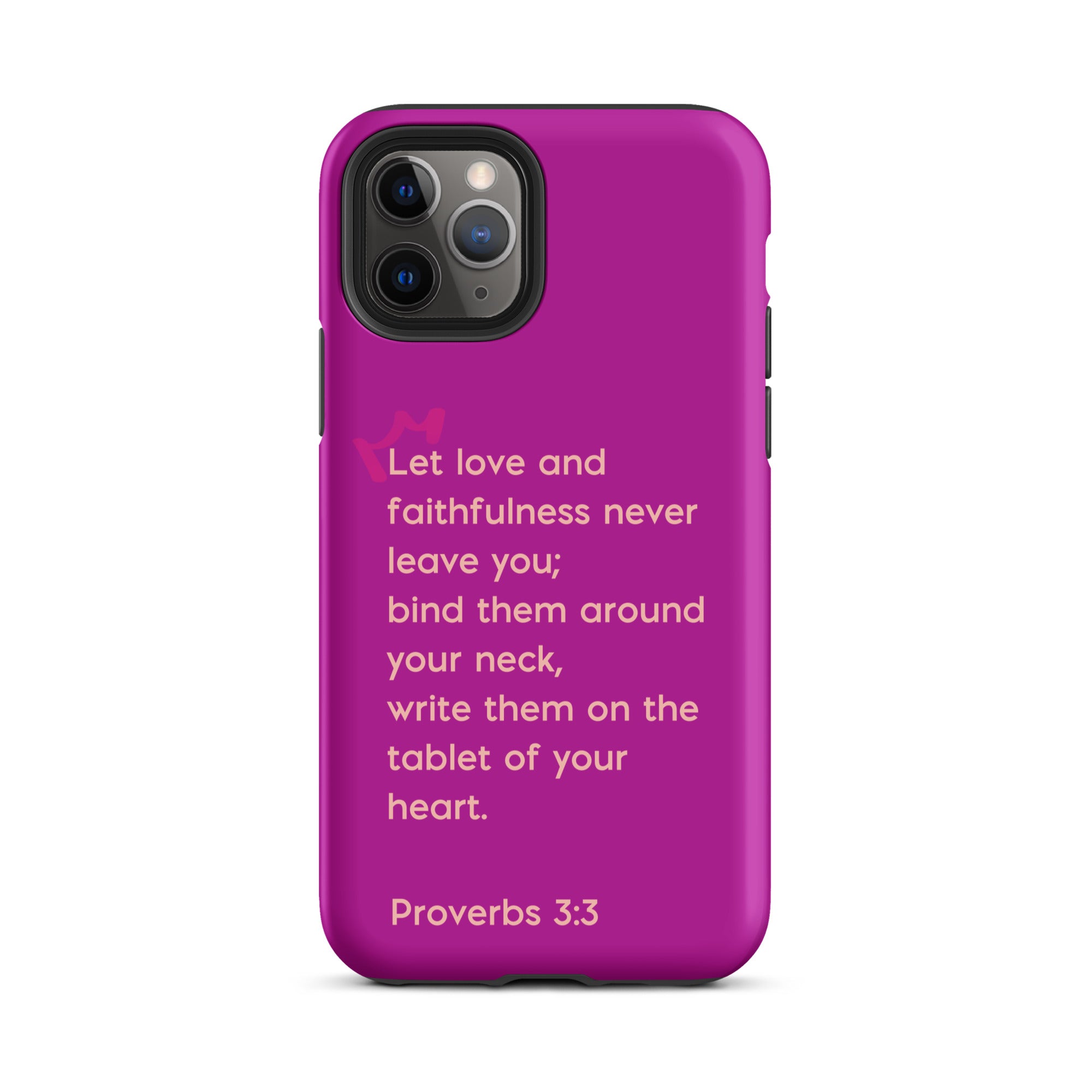 iPhone Case - Proverbs 3:3