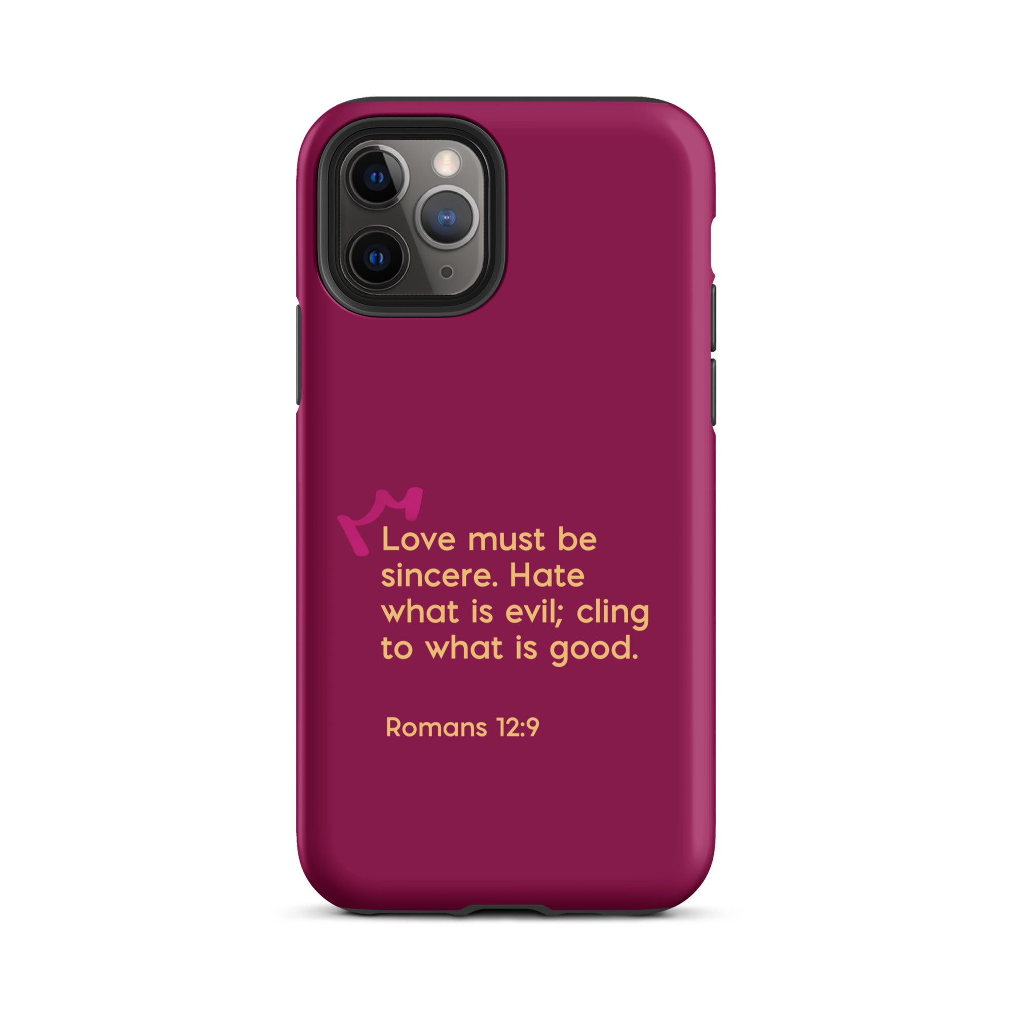 iPhone Case - Romans 12:9