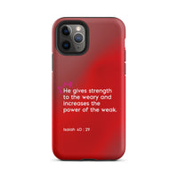 iPhone Case - Isaiah 40:29