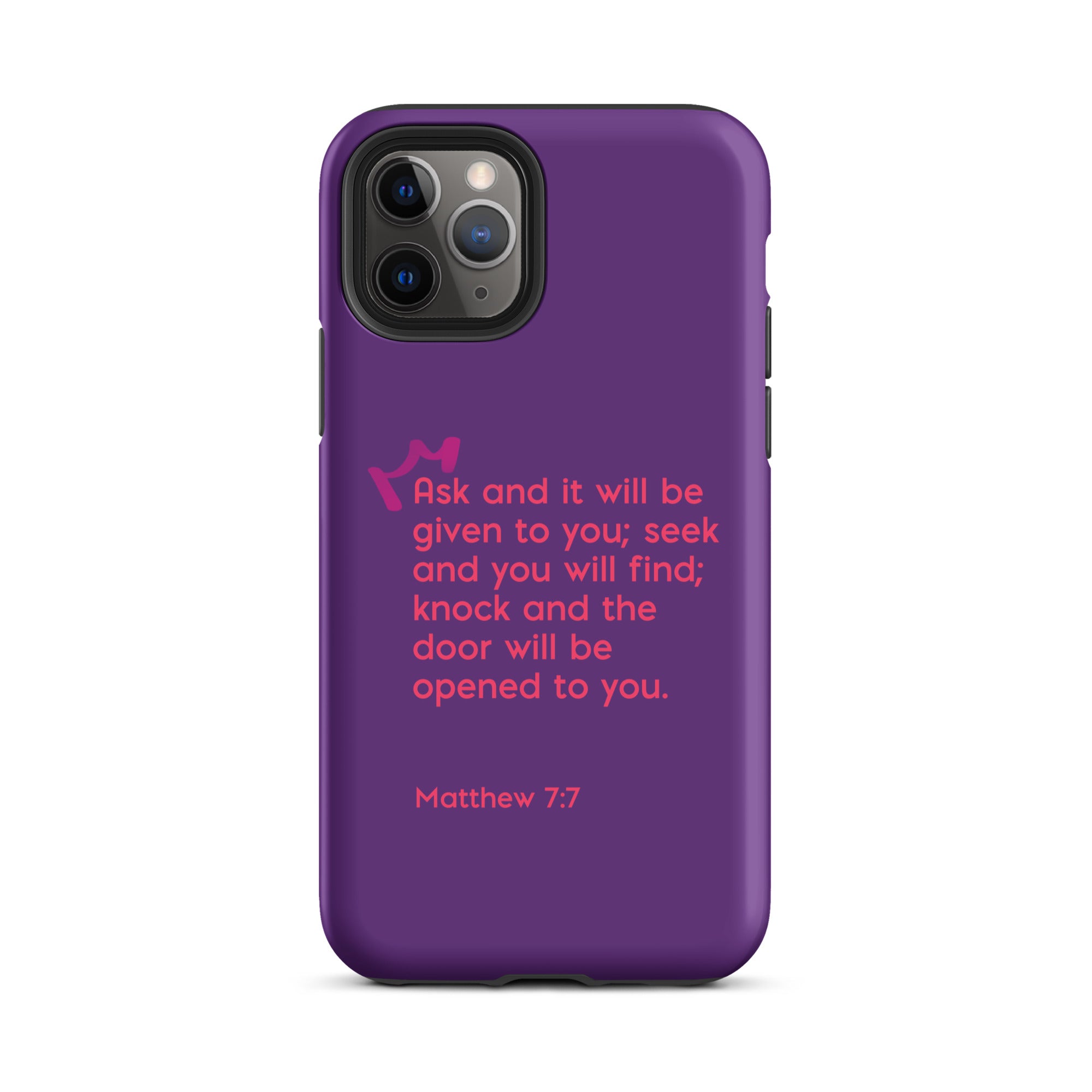 iPhone Case - Matthew 7:7