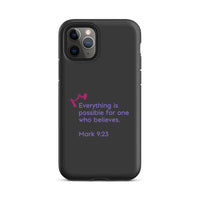 iPhone Case - Mark 9:23