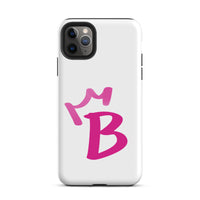 iPhone Case White - Letter B