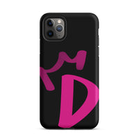 iPhone Case Black - Letter D