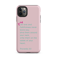 iPhone Case - Proverbs 3:3