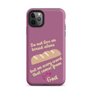 iPhone Case - Deuteronomy 8:3