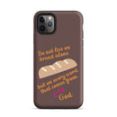 iPhone Case - Deuteronomy 8:3