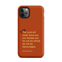 iPhone Case - Deuteronomy 31:8