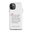 iPhone Case - Deuteronomy 10:20