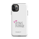 iPhone Case - Proverbs 1:7