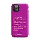 iPhone Case - Proverbs 3:3