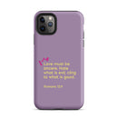 iPhone Case - Romans 12:9