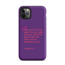 iPhone Case - Matthew 7:7