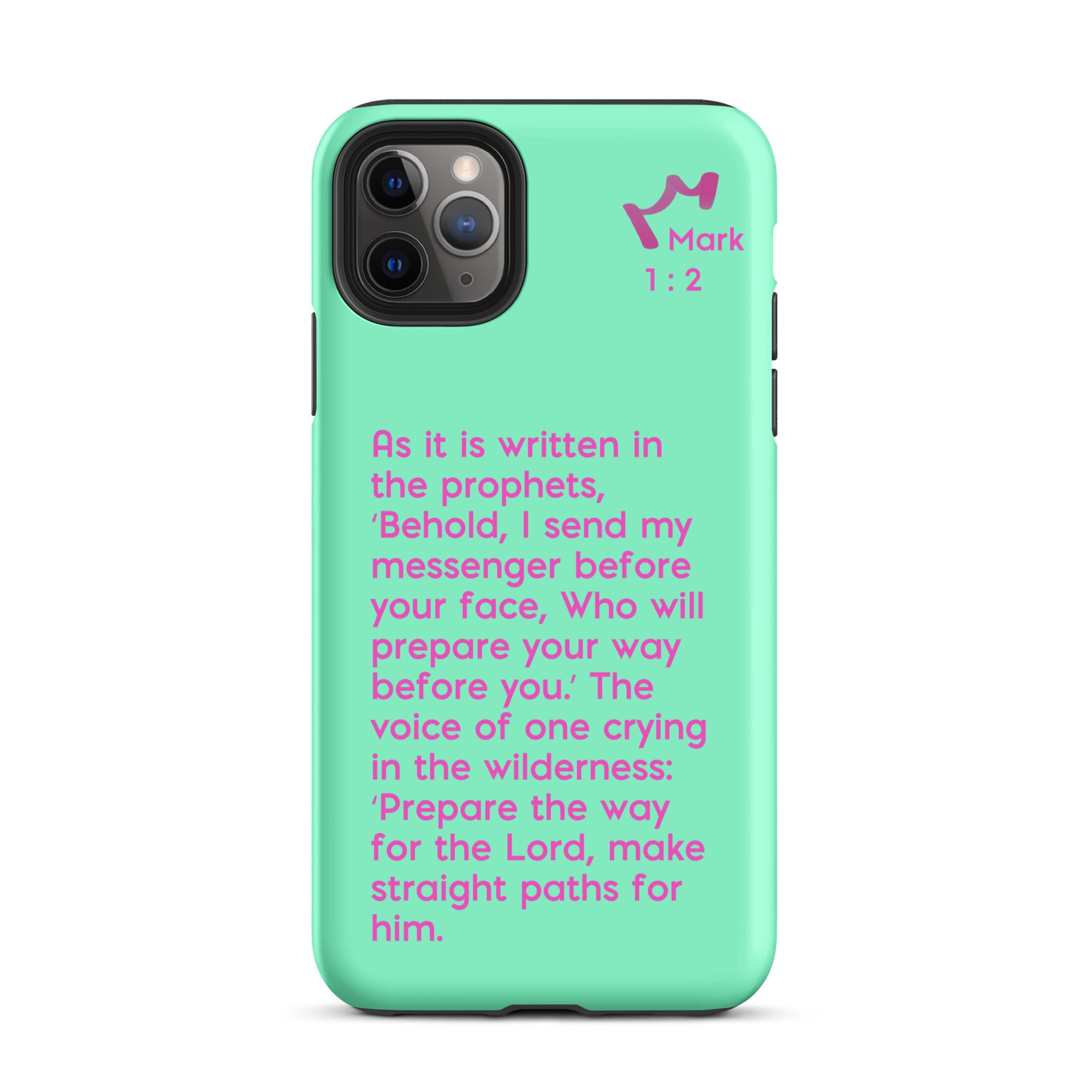 iPhone Case - Mark 1:2-3