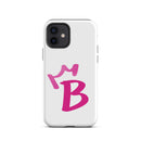 iPhone Case White - Letter B