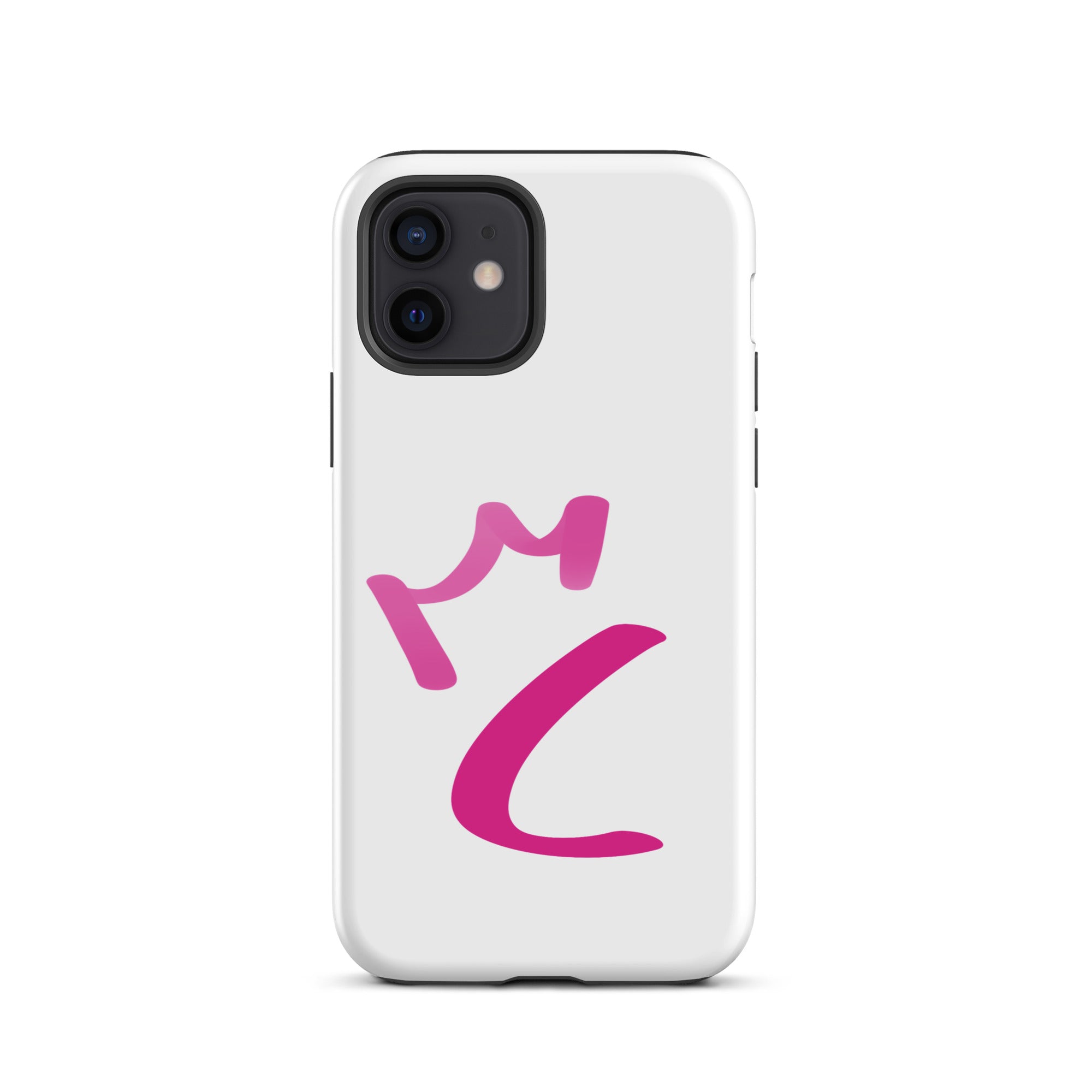 iPhone Case White - Letter C