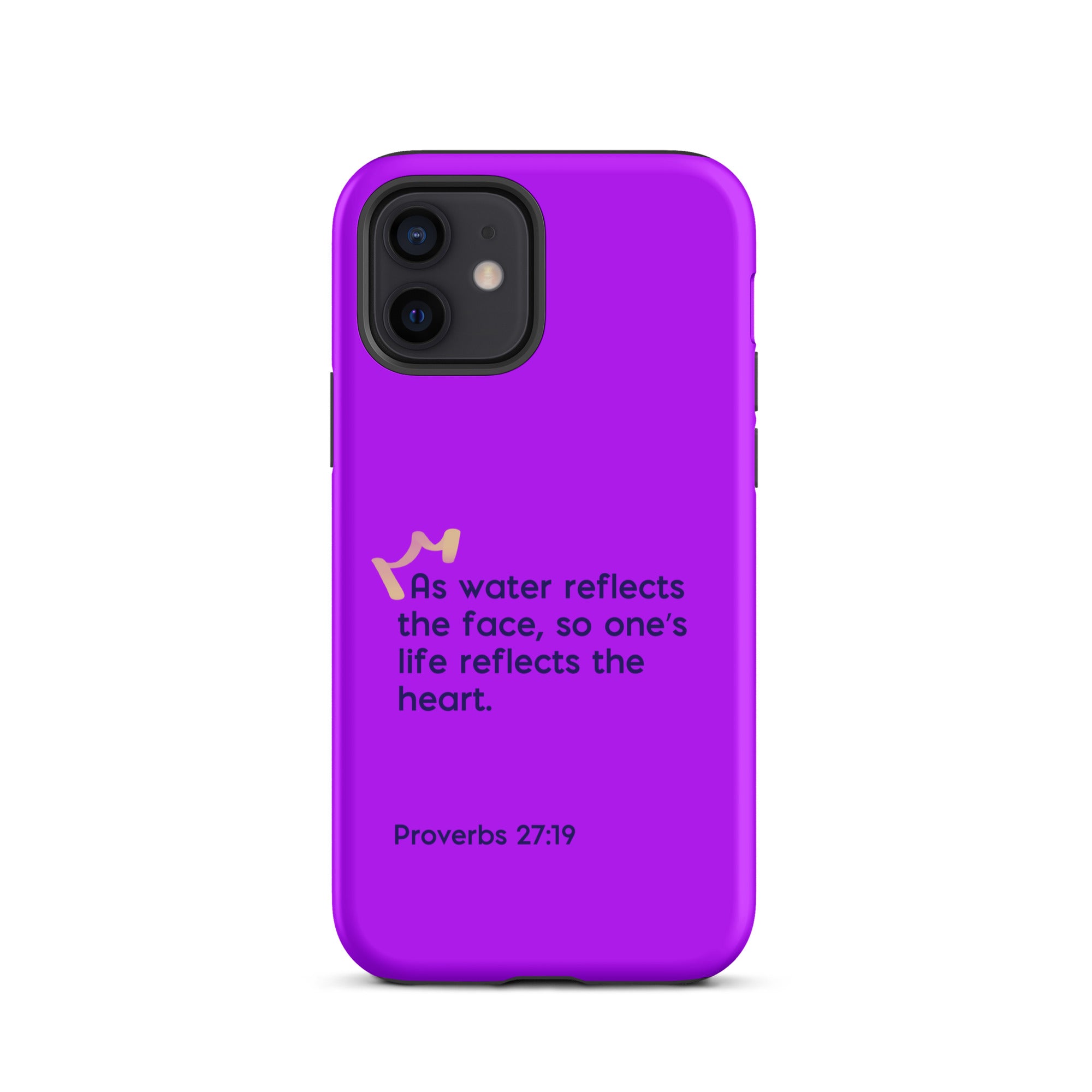 iPhone Case - Proverbs 27:19