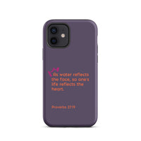 iPhone Case - Proverbs 27:19