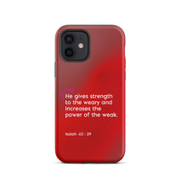 iPhone Case - Isaiah 40:29