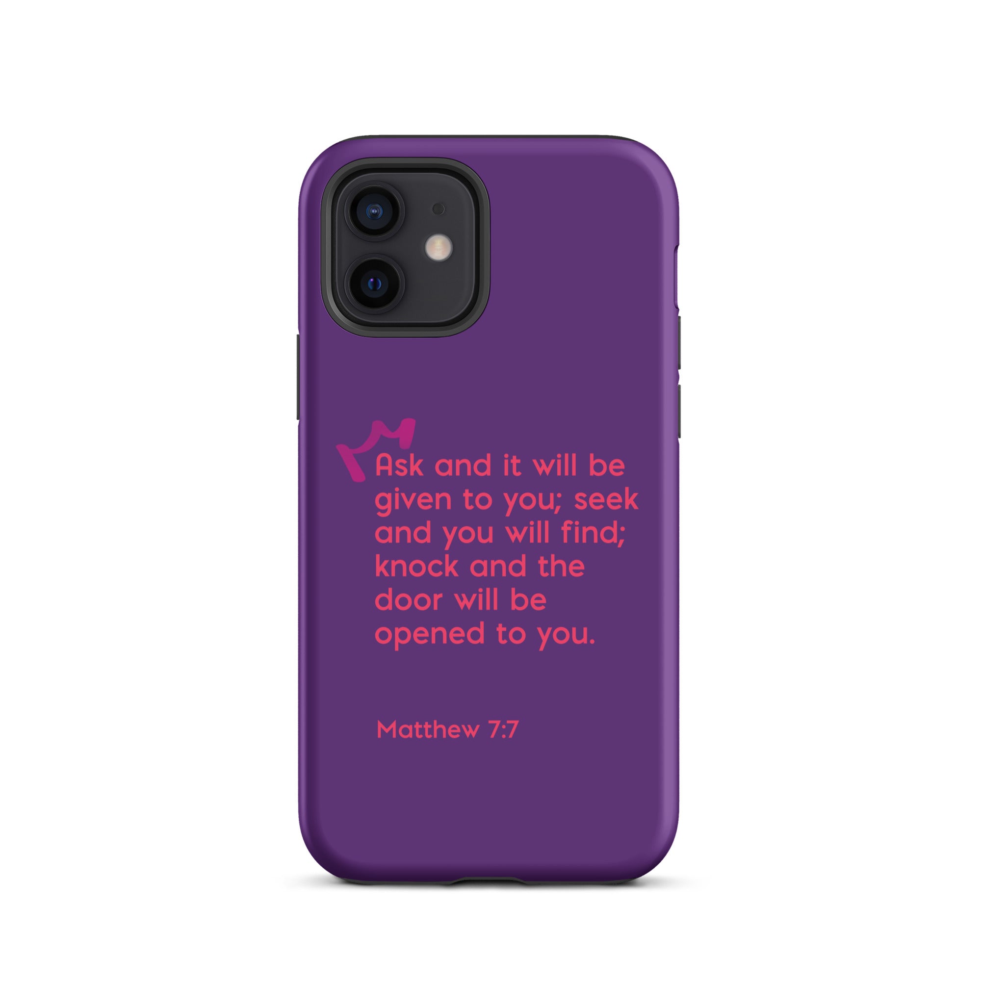 iPhone Case - Matthew 7:7