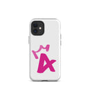 iPhone Case White - Letter A