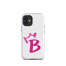 iPhone Case White - Letter B