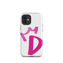 iPhone Case White - Letter D