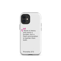 iPhone Case - Proverbs 27:3