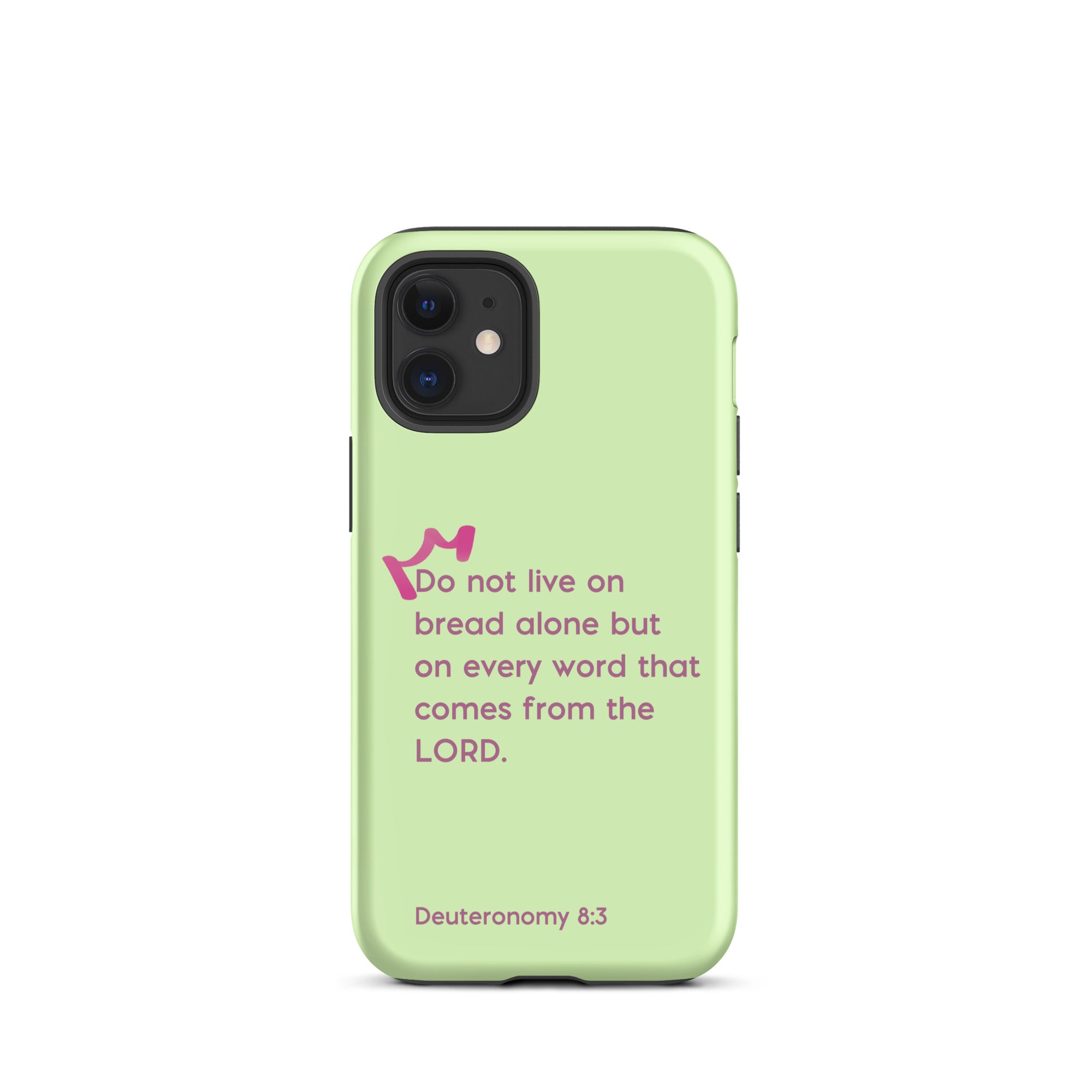 iPhone Case - Deuteronomy 8:3