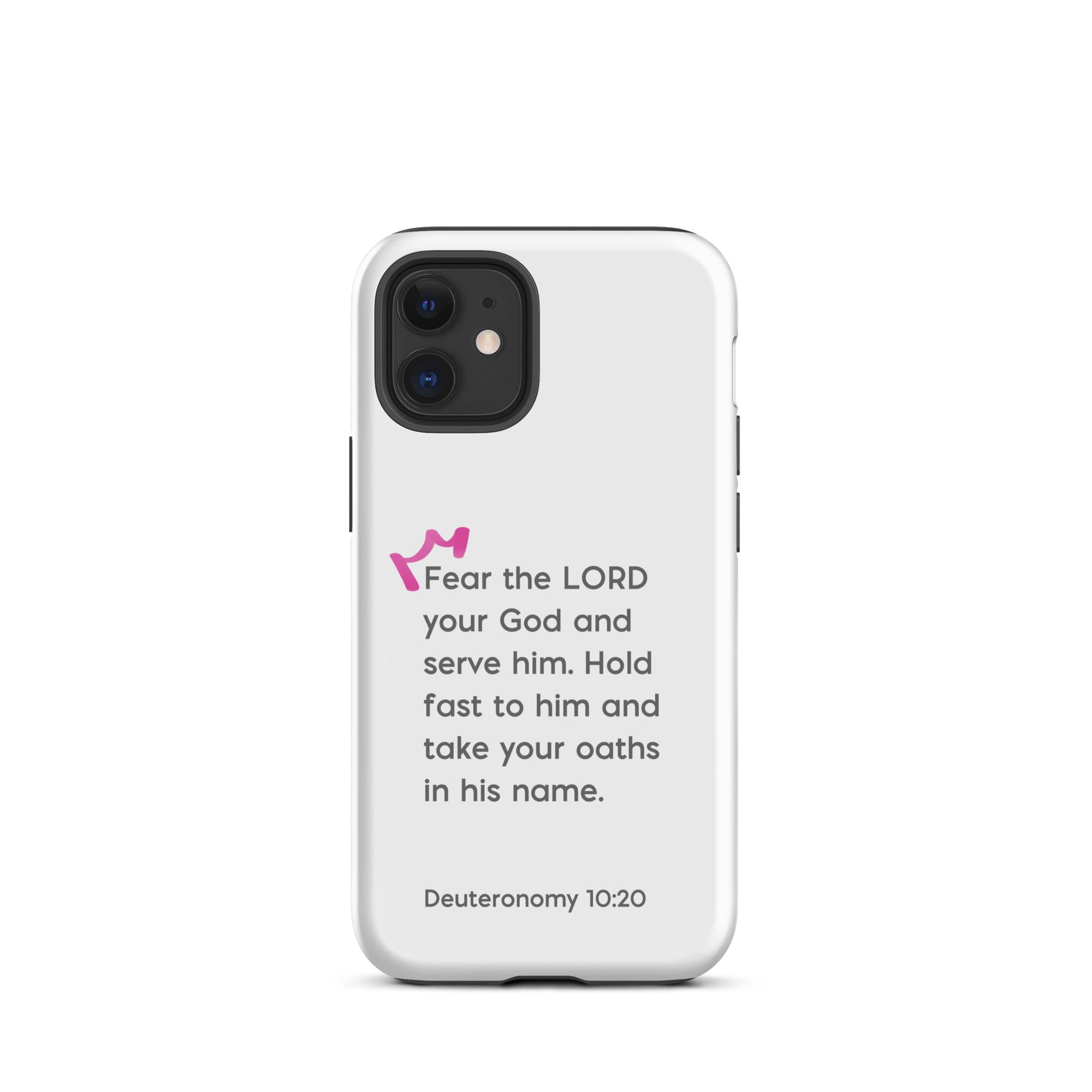 iPhone Case - Deuteronomy 10:20