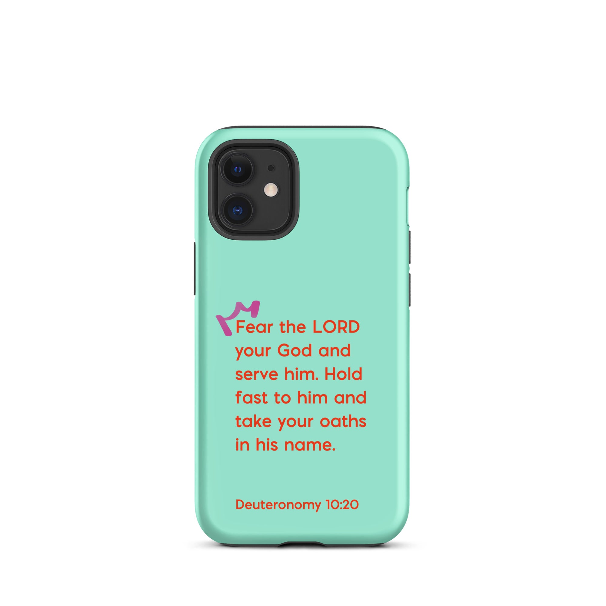 iPhone Case - Deuteronomy 10:20