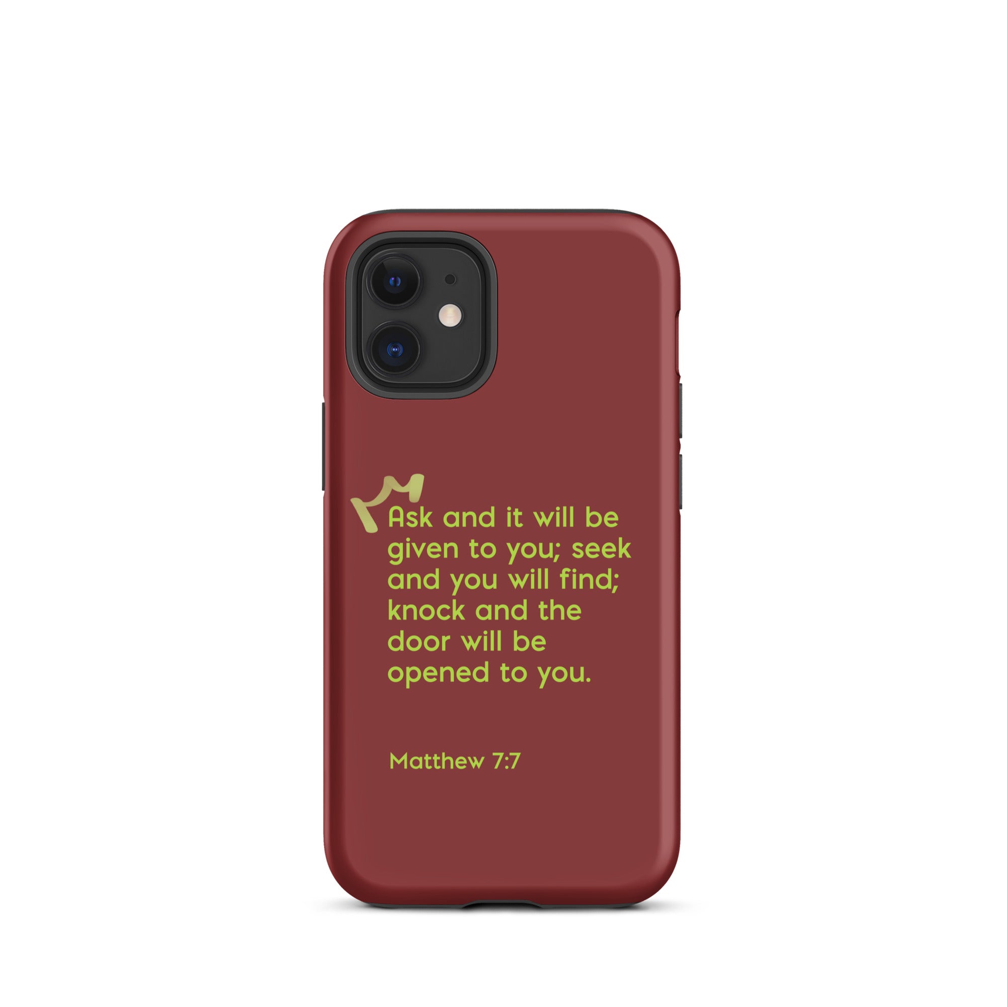 iPhone Case - Matthew 7:7