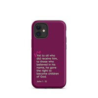 iPhone Case - John 1:12