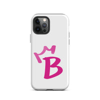 iPhone Case White - Letter B