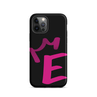 iPhone Case Black - Letter E