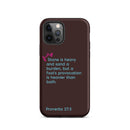 iPhone Case - Proverbs 27:3